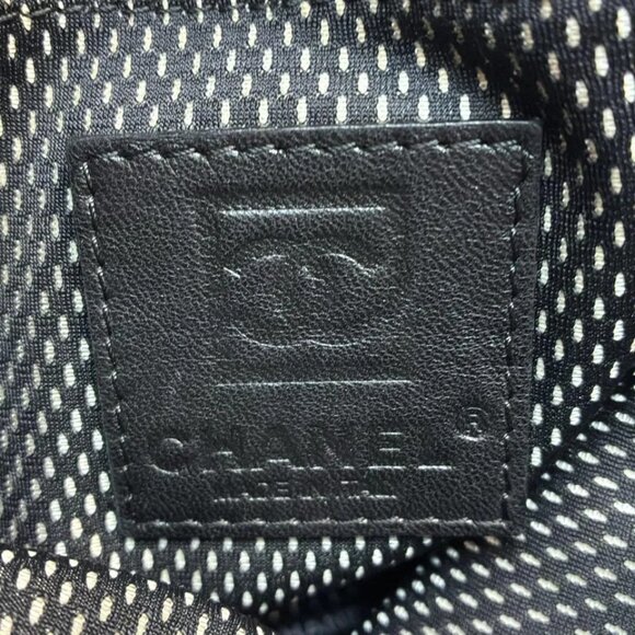 CHANEL Sports Line - Black Coated Canvas Shoulder Bag 428-081525 - Picture 9 of 9